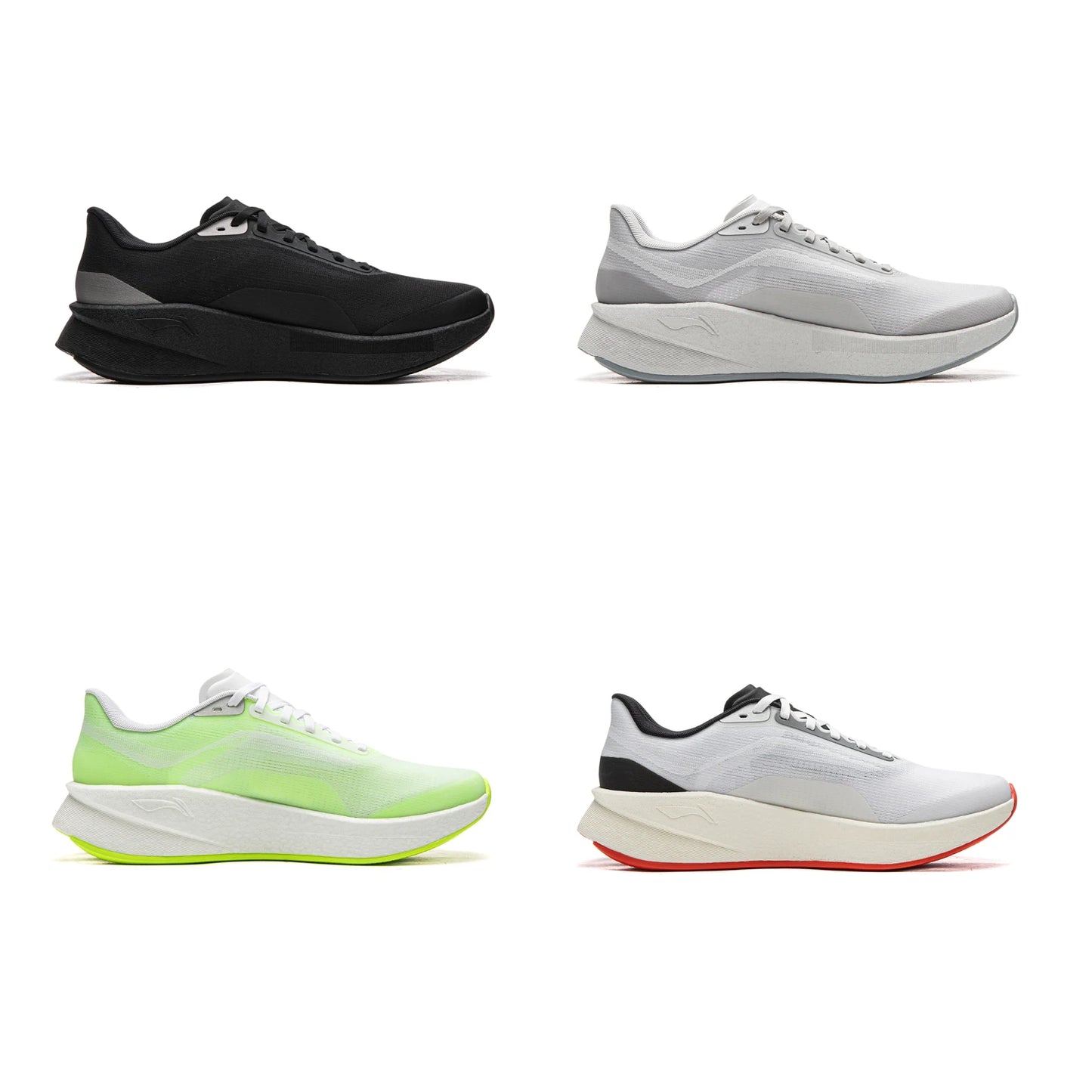 Li-Ning Men's CHAOYING Cushion Running Shoes BOOM Lightweight Springy TEMPO BOUNCE Soft Li-Ning Comfortable Sneakers ARBW007