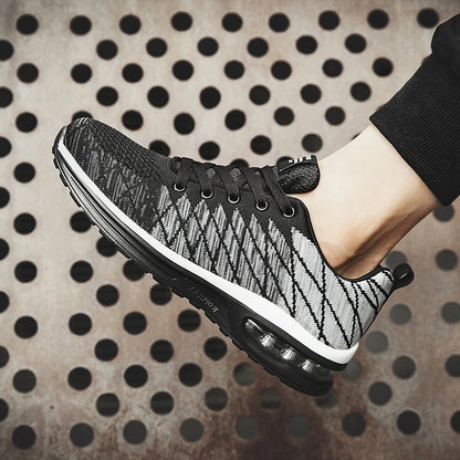 Löparskor för män, fashionabla, andningsbara, utomhus-, sportskor för män, sneakers, bekväma sportskor för kvinnor