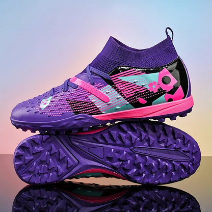 Nouvelles chaussures de football professionnelles pour hommes, crampons de football de société, chaussures de football d'intérieur, bottes d'entraînement originales, chuteira de terrain rapide