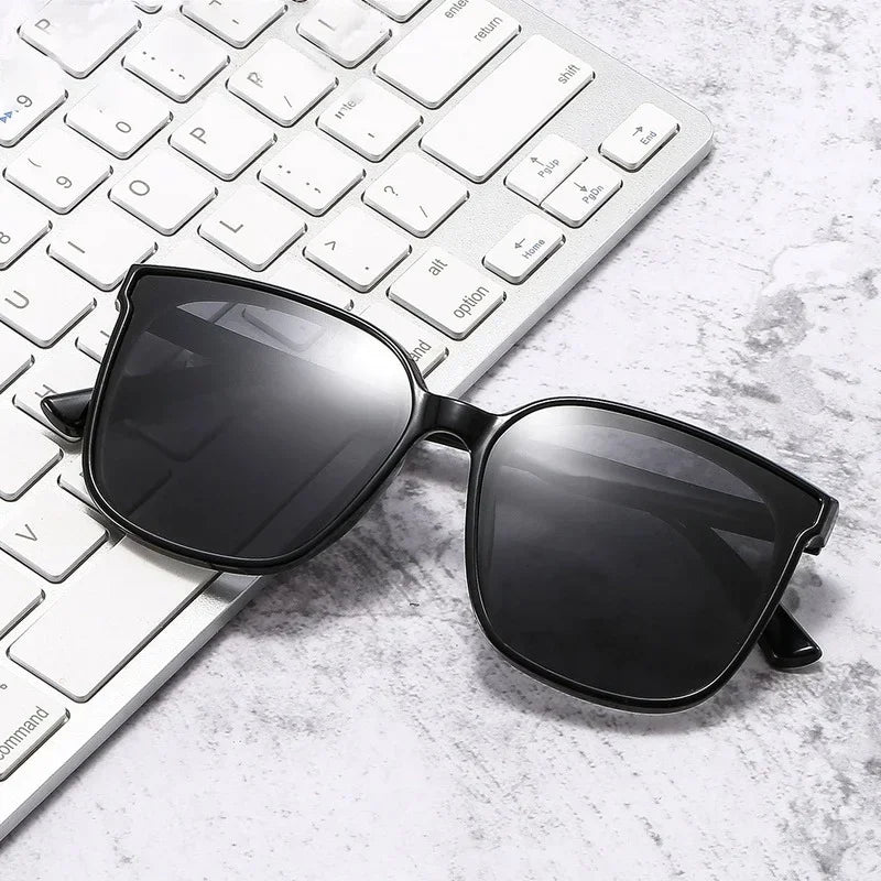 Men Women Fashion Polarized Sunglasses Blue Light Blocking Myopia Glasses Anti-radiation Near Sight Eyewear Diopters 0 To -6.0
