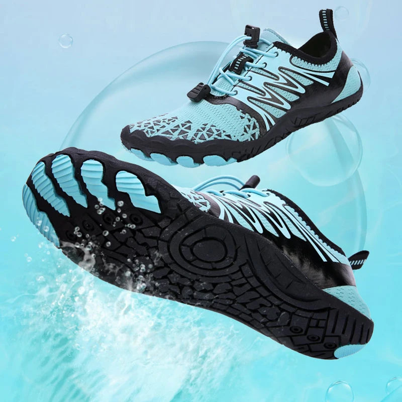 EOCENE Barfuß-Outdoor-Sportschuhe für Herren und Damen, schnell trocknende Aqua-Schuhe für Strand, Schwimmen, Fitness, Waten, Wandern und Radfahren