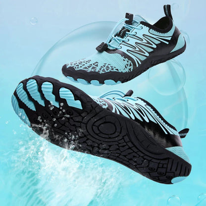 EOCENE Barfuß-Outdoor-Sportschuhe für Herren und Damen, schnell trocknende Aqua-Schuhe für Strand, Schwimmen, Fitness, Waten, Wandern und Radfahren