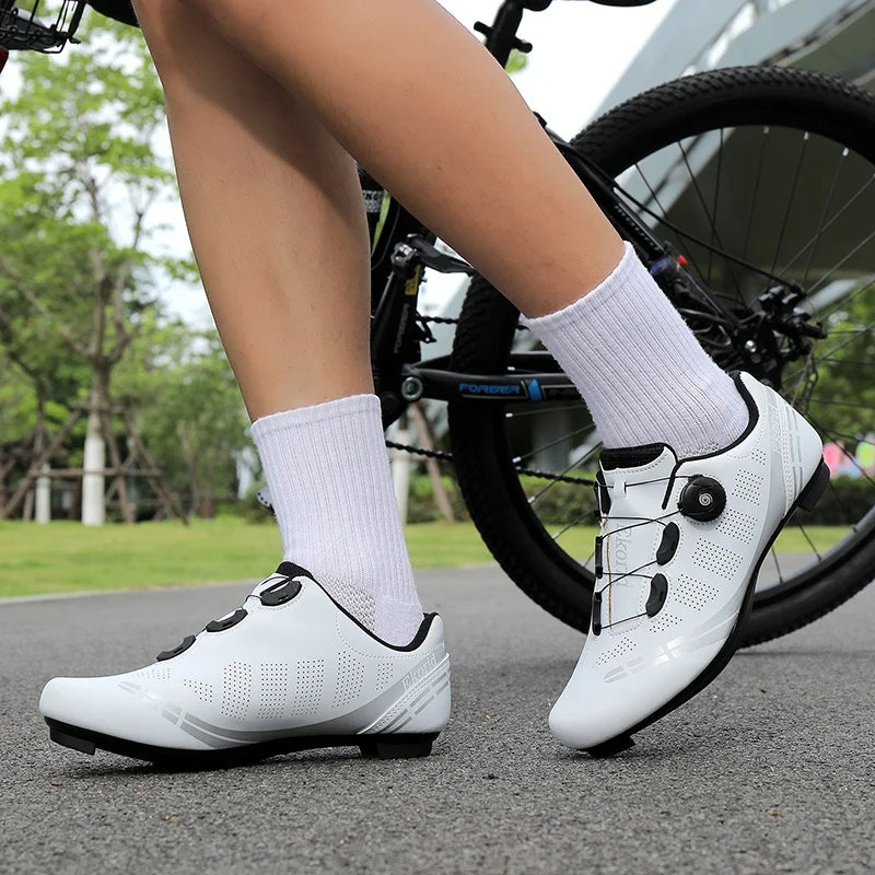 Men's Mountain Bike Shoes MTB,Breathable,Non-Slip,High Hardness,Suitable For Outdoor Road Racing,Mountain Off-Road Riding 37-46