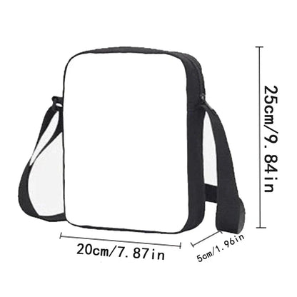 Trendige bedruckte Schulter-Umhängetasche für Jungen und Mädchen, Kinderdesign-F-FortniteS, lässige Handtasche für Herren und Damen, Handy- und Einkaufstasche