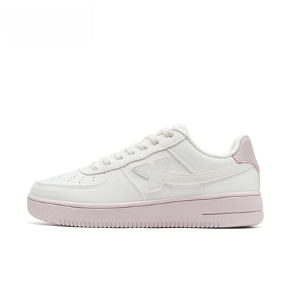 Xtep White Sneakers Women 2026 Spring Couples Versatile Trendy Casual Thick-soled Heightening Sports Shoes 874118319851