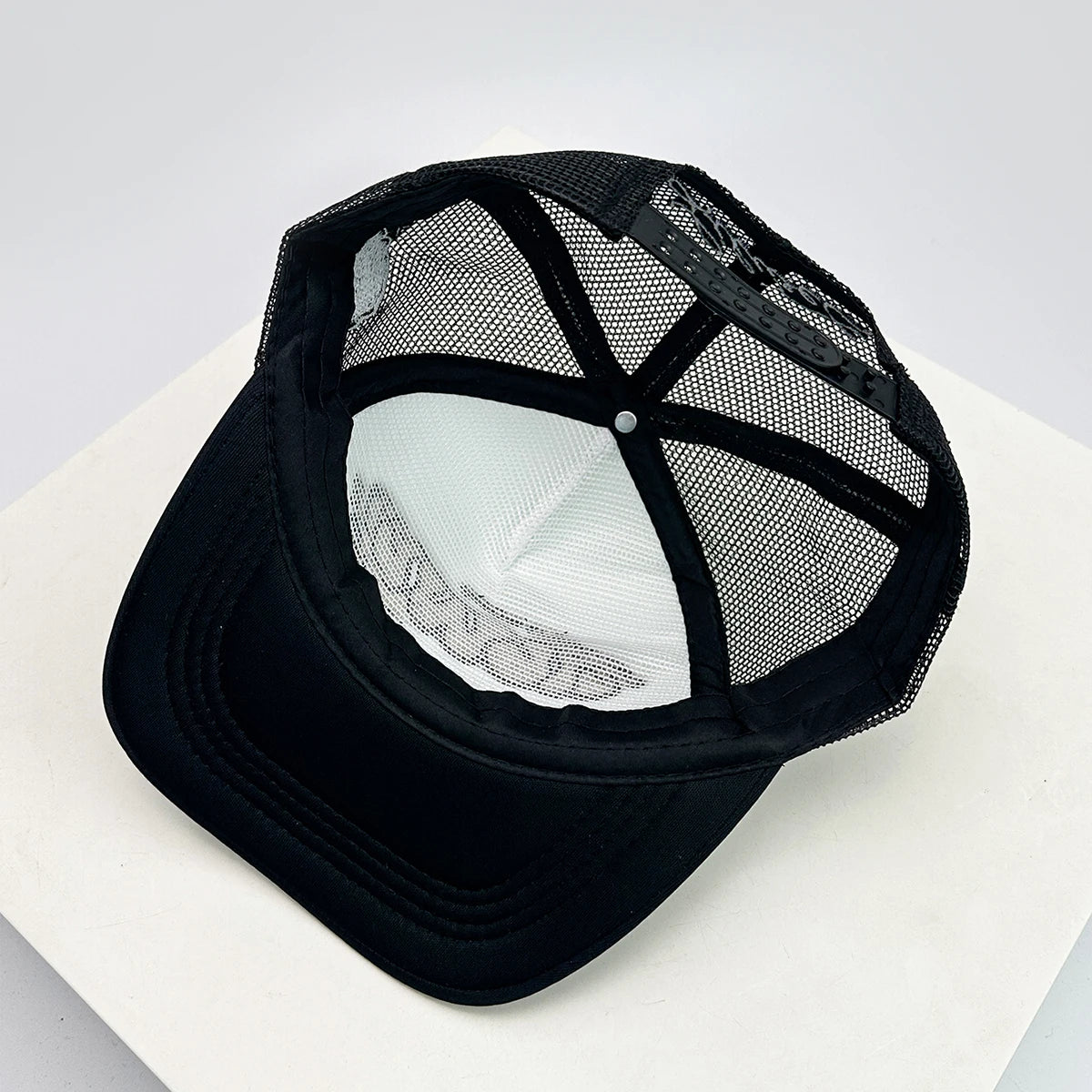 Cappelli da baseball unisex nuovi con color block, stampa lettering e ricamo, stile hip hop, rete traspirante, visiera parasole, trucker street versatili