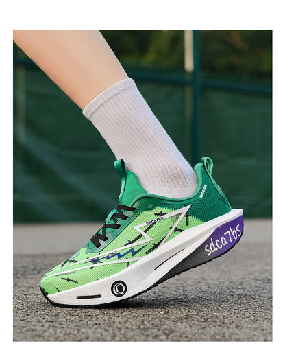 Running Shoes Carbon Board Men Marathon Sports Speciality Breathable Lightweight Women's Comfortable Athletic Outdoor Sneakers