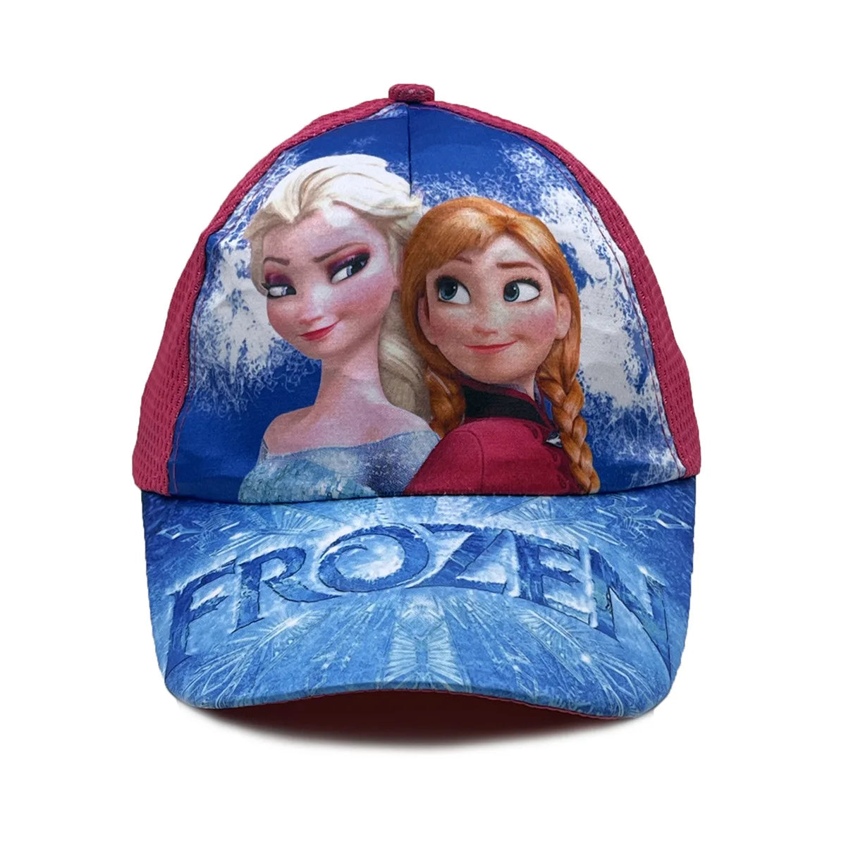 Disney-prinsesse Elsa, Anna og Sofia fra Frost – anime-figur – baseballkasket – Terylene-kasket med skygge – tegneseriepige – børnehovedbeklædning – gaver