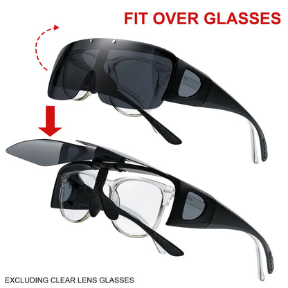 Fit Over Sunglasses Sun Glasses Sunnies Shades Fashion Glasses for Men Women Protection Wrap Around Driving Glasses Eyewear