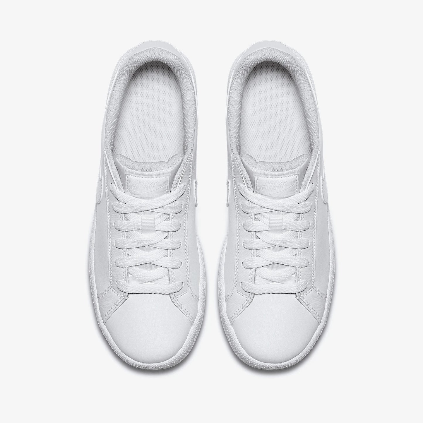 Sapatilhas Nike genuínas COURT MAJESTIC de cano baixo para mulher, brancas, desportivas e casuais 454256-118