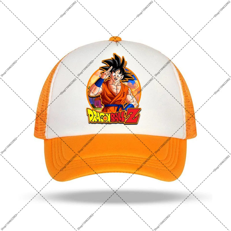 Dragon Ball Baseball Cap Women Men Sun Hats Cartoon Anime Printed Caps Adult Summer Comfortable Unisex Cotton Hat Party Gifts
