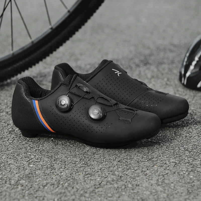 Road Cycling Shoes Flats Cleats Shoes Speed Cycling Sneaker Man Bike Shoes Women Self-Locking Non-slip Mountain Bicycle shoe spd