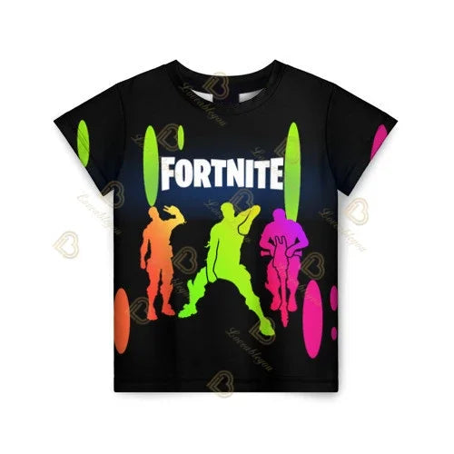T-shirt Battle Royale Fortnite Victory per bambini, top per bambine e bambini, abbigliamento Harajuku, magliette 3D per bambini, 2025 NUOVO DESIGN