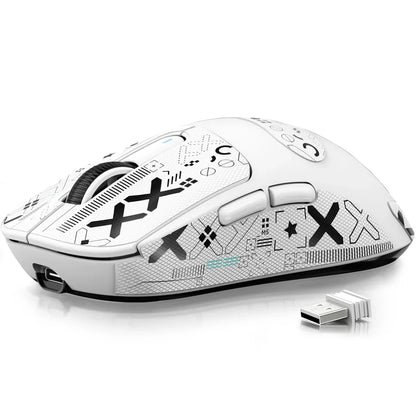 ATTACK SHARK X3/X3PRO 4K/8K Wireless Gaming Mouse, 26K DPI, Tri-Mode (Wired/2.4GHz/BT5.2), Lightweight, PAW3395 Sensor For Gamer