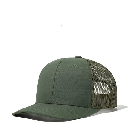 Gorras de camionero de malla en 38 colores para actividades al aire libre, gorras «dad hat» con cierre a presión, gorras de hip hop para hombre y mujer, gorras de béisbol ajustables para niños y niñas