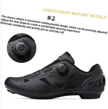 Cycling Road Bike Shoes Men Flat MTB Speed Sneakers Racing Women Route Bicycle Sports Mountain SPD Footwear Cleat Biking Shoe