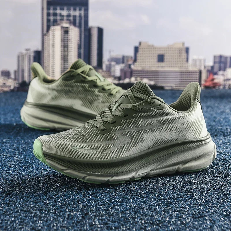 2025 nye afslappede løbesko til sport og udendørs brug, komfortable forår/sommer-sneakers med skridsikker sål, unisex til mænd og kvinder, bløde træningssko til mænd