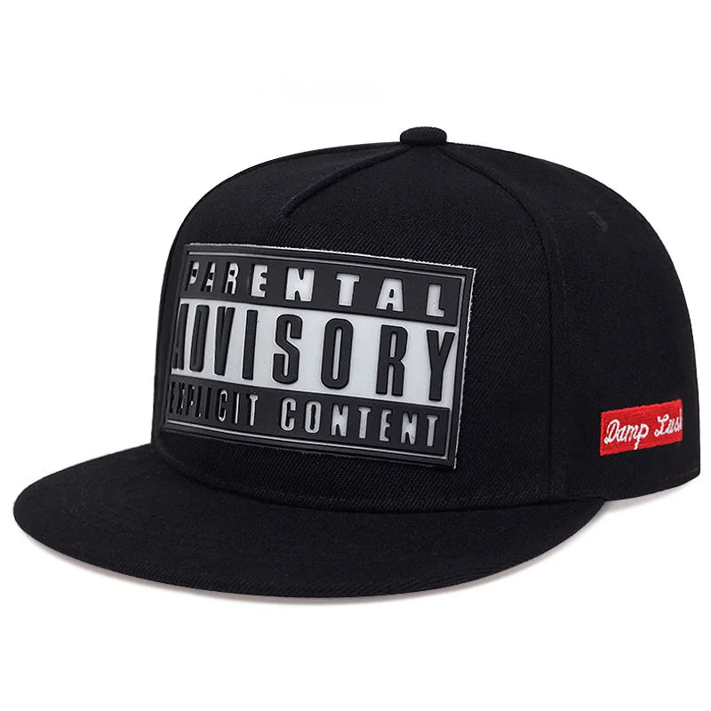 Cappellino con visiera piatta, patch alla moda, chiusura a scatto, cappellino da baseball hip hop a blocchi di colore, unisex, leggero, con protezione solare, cappellino "Dad Hat" per donne e uomini
