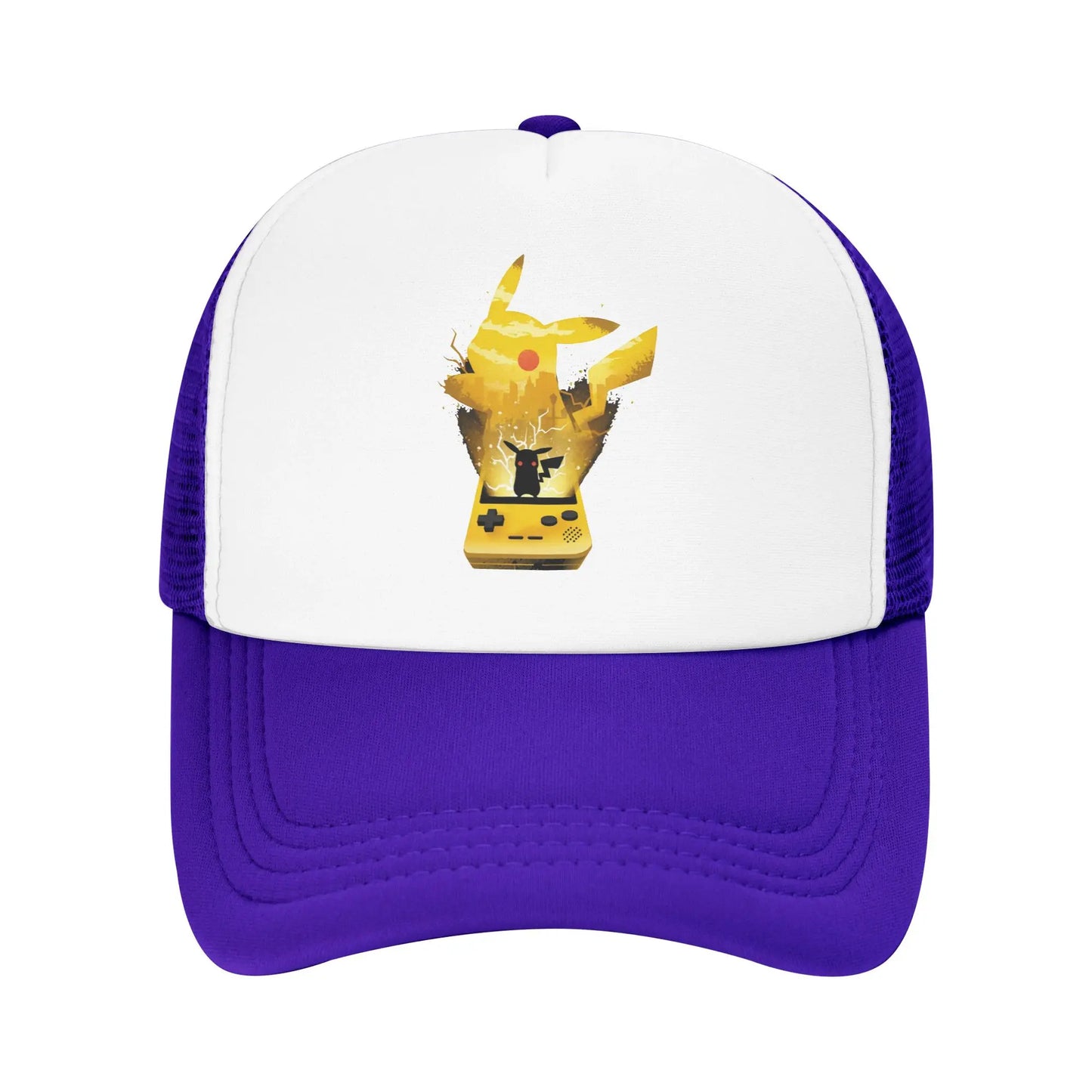 Pokemon Trucker Hats Adult Hip-Hop  Hats Trucker Hat Trucker Cap Adjustable Polyester Mesh Baseball Caps Summer