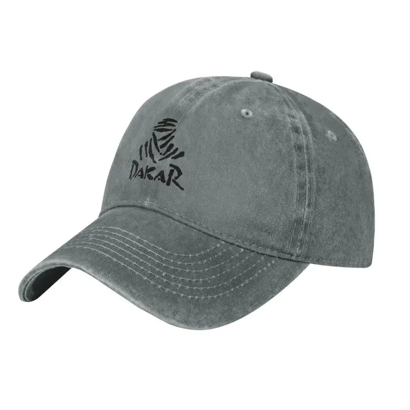 Casquettes de baseball vintage de course tout-terrain « D-Dakares Rally », style unisexe, effet vieilli, lavées, casquettes de soleil, de voyage, souples et non structurées