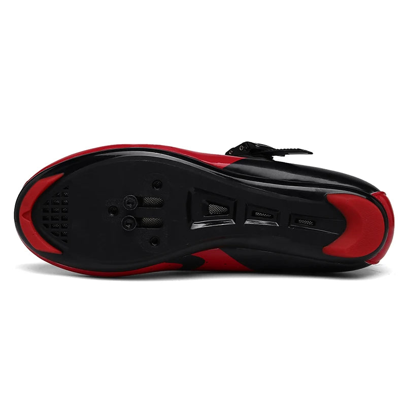 New Men’s and Women’s Bicycle Shoes Outdoor Cycling Shoes with Three Functional Soles Professional Training Shoes