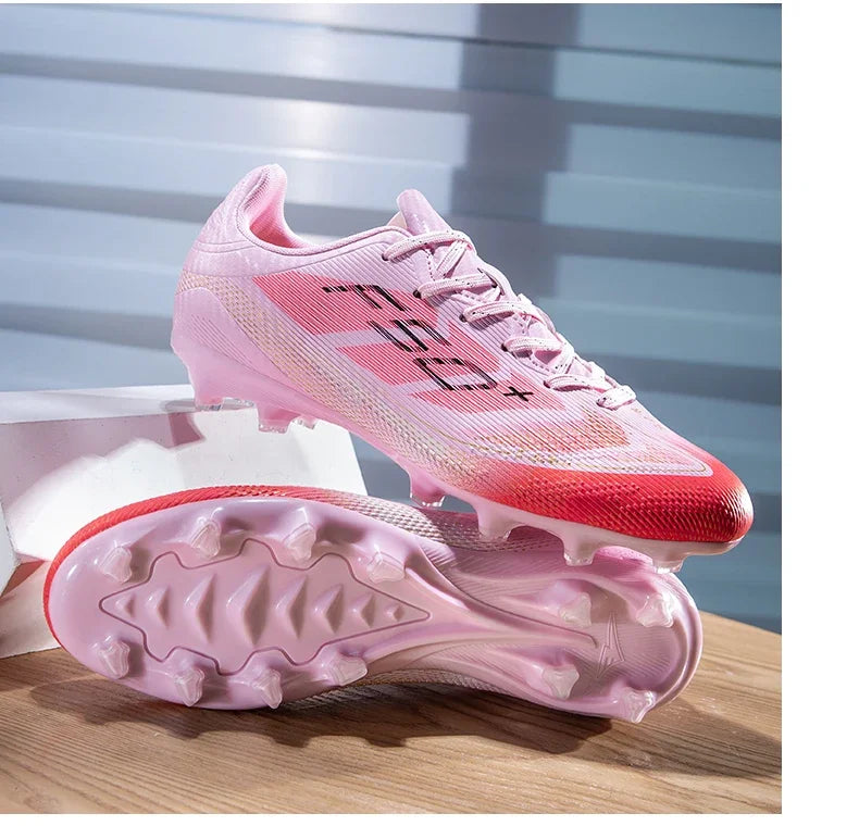 Nouvelles chaussures de football pour hommes, chaussures de sport d'extérieur, chaussures d'entraînement, chaussures de football antidérapantes, baskets professionnelles ultralégères unisexes