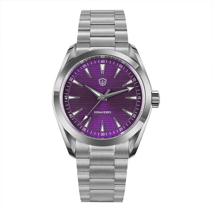 Watchdives WD0006 V2 Watch VH31 Sweep Second Quartz Movement Sapphire Luminous Stainless Steel Watches Waterproof 38mm Watch