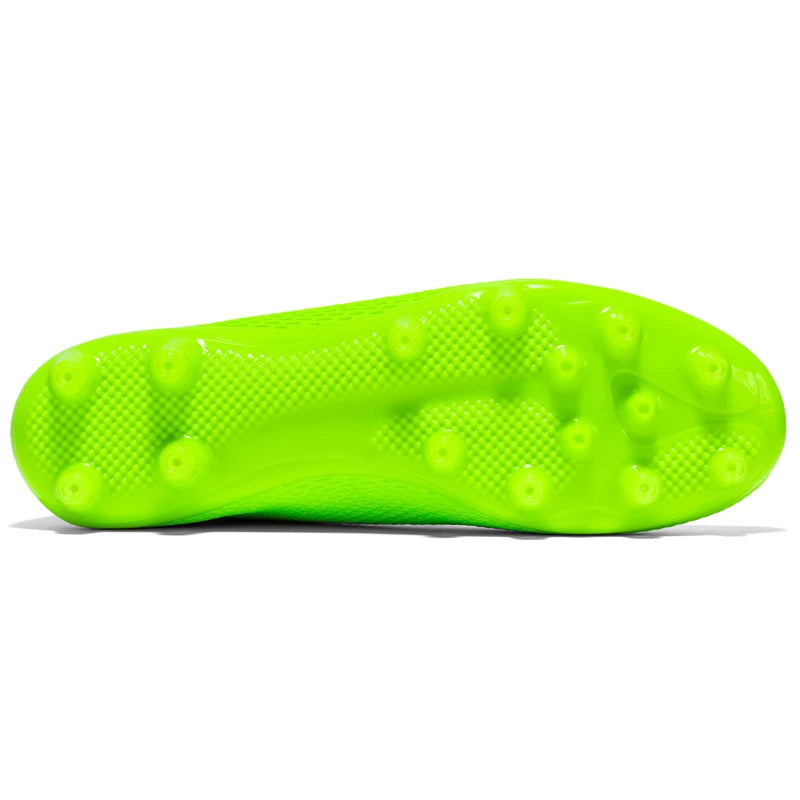 New Unisex Long Spike Football Boots Men Broken Nail Soccer Shoes AG/TF Training Soccer Cleats Sneakers Non-Slip Ankle Shoes
