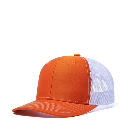 Gorras de camionero de malla en 38 colores para actividades al aire libre, gorras «dad hat» con cierre a presión, gorras de hip hop para hombre y mujer, gorras de béisbol ajustables para niños y niñas