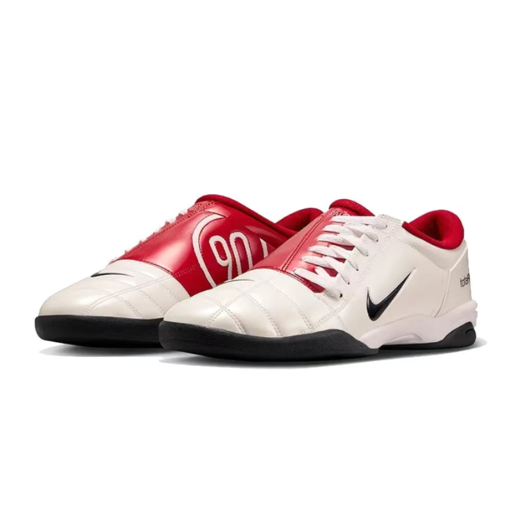 Nike Total 90 III Stylish,Minimalist,Comfortable,Snug-Fitting,Non-Slip, Durable Low-Top Soccer Cleats (Unisex, White) HQ2851-100