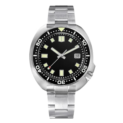 San Martin Turtle Men's Diver Watch 44mm NH35 Automatic Mechanical Wristwatch Sapphire Waterproof 200m Luminous Watches SN0047