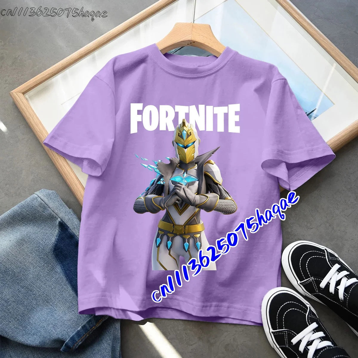 Fortnites Children T-shirts Game Cartoon Printed Figures Fortress Night Tees Game Short Sleeves Tops Summer Boys Girls Clothes