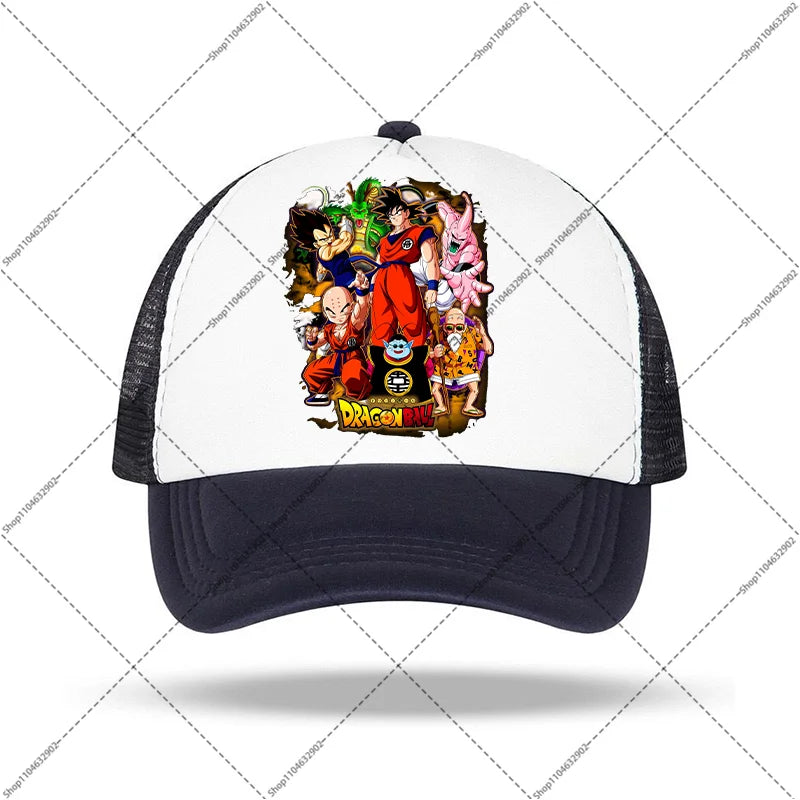 Dragon Ball Baseball Cap Women Men Sun Hats Cartoon Anime Printed Caps Adult Summer Comfortable Unisex Cotton Hat Party Gifts