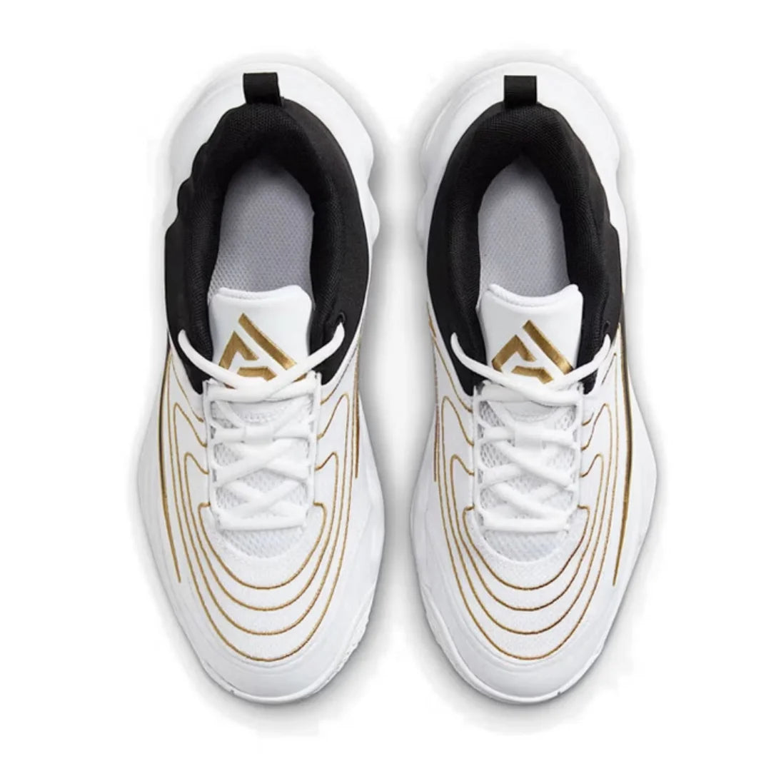 Nike Genuine Nike Fashionable Cushioning Lace-Up Comfortable Basketball Sneakers Fz6734-100