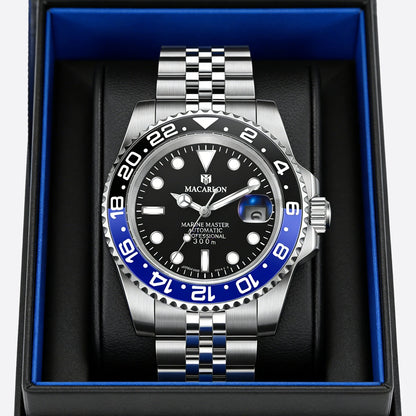 2026 NEW MACARLON Design 41MM Luxury Machinery watch Men sapphire glass Stainless Steel Waterproof Automatic Mechanical Watch