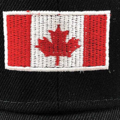 Farben Kontrast Kanada Bestickte Baseballkappe für Herren und Damen Snapback-Kappe Dad-Hats Angelkappe Bone Gorra
