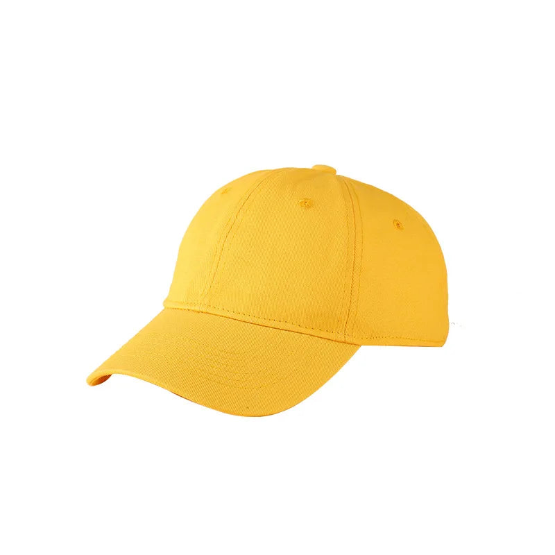 Custom Logo Cotton Soft Top Baseball Cap For Women Men Classics Simple Adjustable Dad Hat Outdoor Sport Dad Hats Wholsale