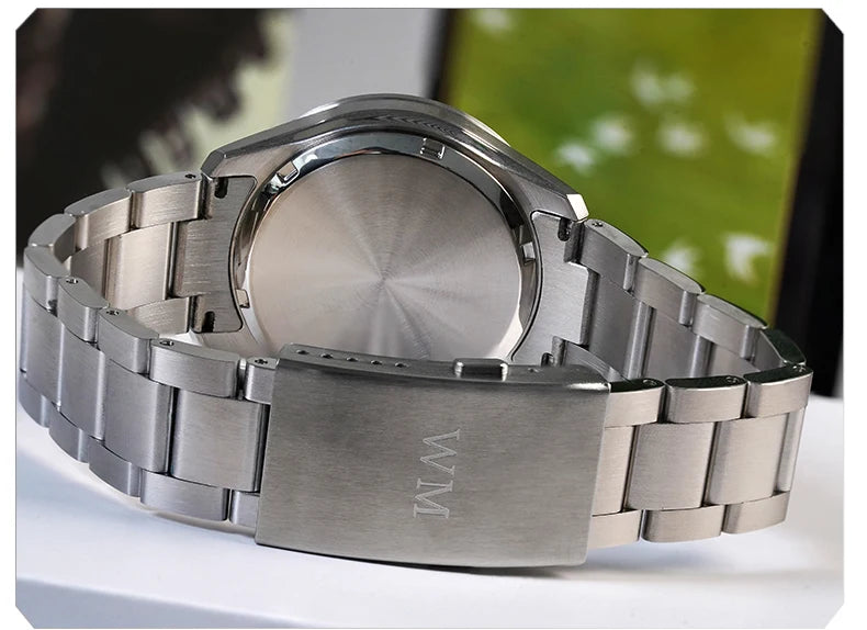 WM Watch Automatic Mechanical Watch Gemstone Series NH35 100M Water Resistant AR Coated Sapphire Welly Merck Man Watches WM225