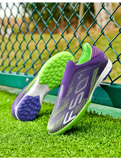 New Men's Football Boots Turf Comfortable Ultralight Soccer Shoes Non-Slip Sport FG Grass Cleats Futsal Indoor Adult Non-Slip
