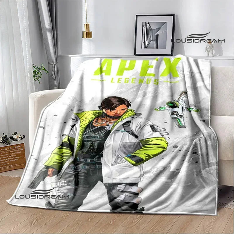 3D Games Apex Legends Printed Blankets Fashion Warm Blanket Soft And Comfortable Blanket Home Travel Blanket Birthday Gift