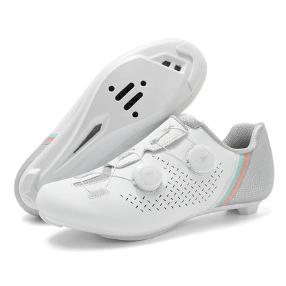Road Cycling Shoes Flats Cleats Shoes Speed Cycling Sneaker Man Bike Shoes Women Self-Locking Non-slip Mountain Bicycle shoe spd