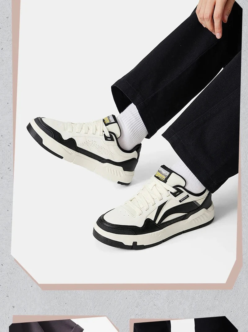 Damskie buty lifestyle Li-Ning COMMON 80s DUAL CUSHION – sportowe buty do codziennego noszenia, klasyczne i wygodne sneakersy rekreacyjne LiNing AGCU158