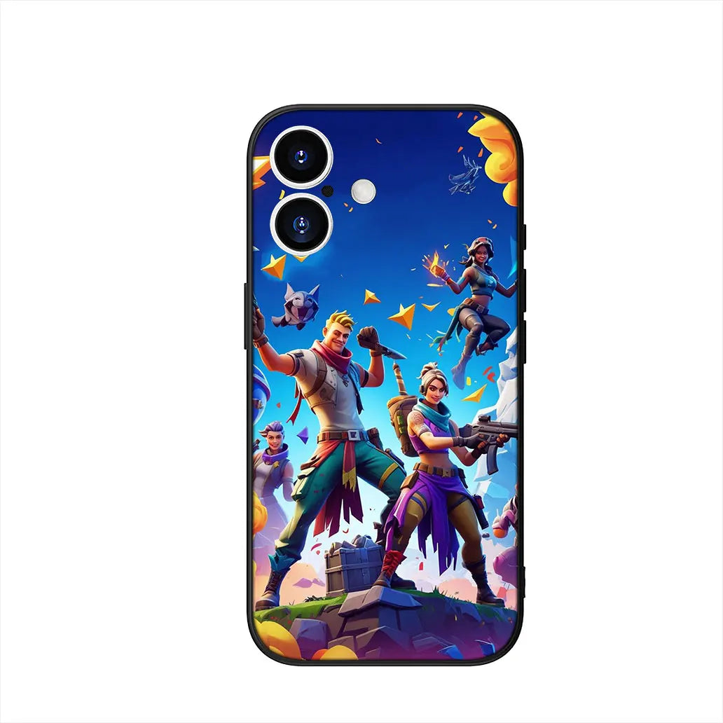 Ovitek z motivom igre F-ForTnites za Samsung Galaxy A07 A13 A12 A23 A42 A50 A51 A52 A53 A70 A71 A72 A21S A04 Note 20 9 8 10