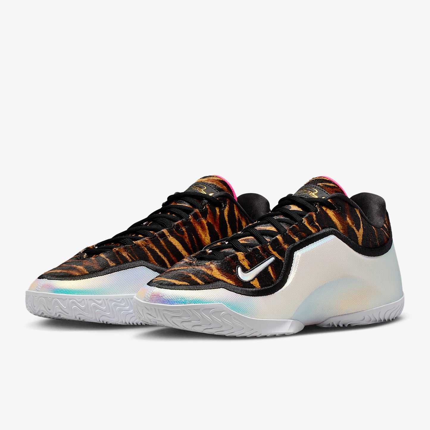 Nike genuine winter men's low cut shock-absorbing fashionable basketball shoes IO1114-100