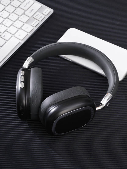Casque sans fil circumaural, puce Jerry 5.3, longue autonomie, casque sans fil pour bureau et musique, casque de jeu sans fil