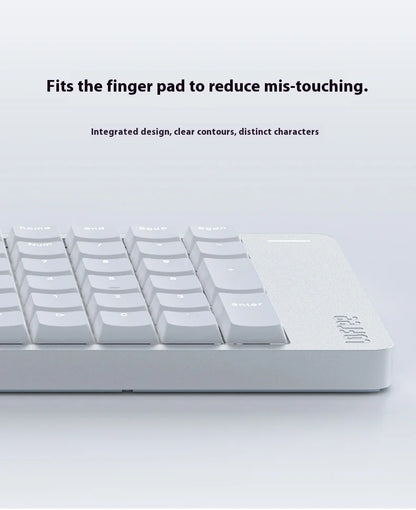 Lofree FLOW2 Mechanical Keyboard Business Office Wireless Bluetooth Wired Quiet & Gentle Sound Compatible Mute Aluminum Lump