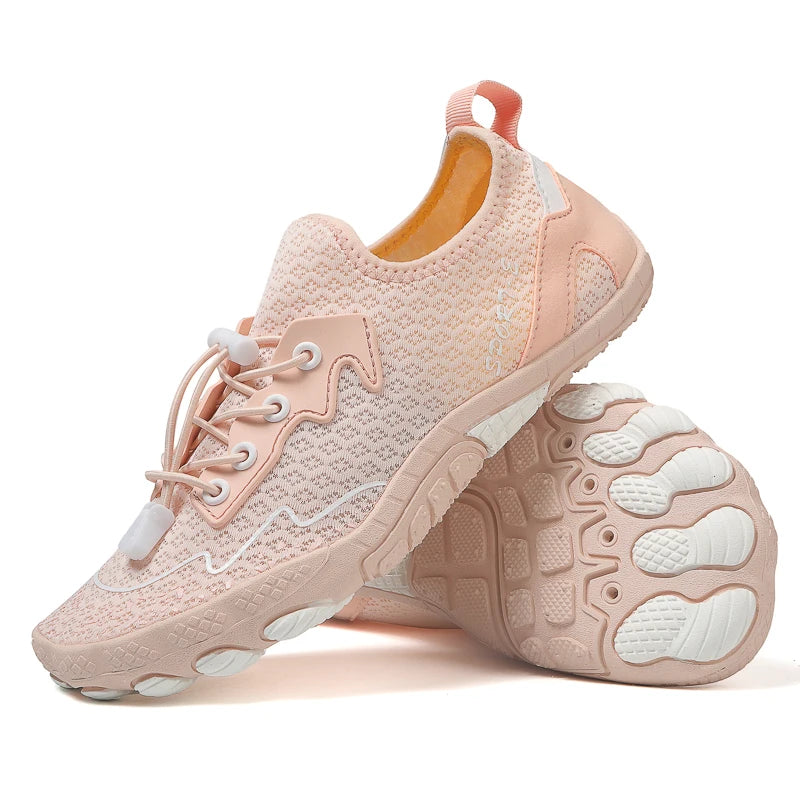 New Barefoot Wading Shoes Men Women Mesh Quick-Drying Beach Shoes Outdoor Non-Slip Swimming Shoes Unisex Water Sports Shoes