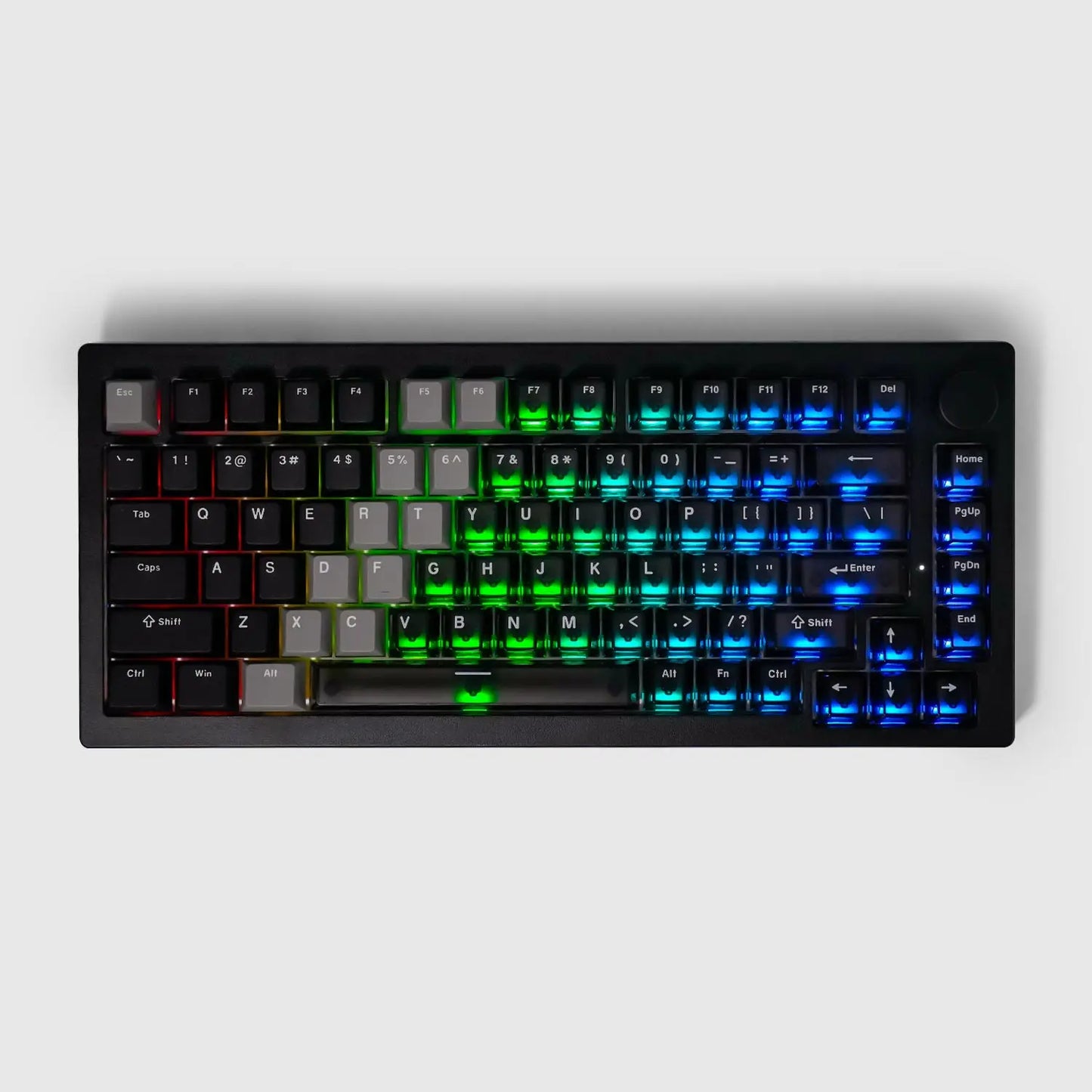 Tastiera magnetica Akko 5075 V3 HE 75% — tastiera gaming meccanica personalizzata, Rapid Trigger 0.005mm, polling rate 8K, ARGB