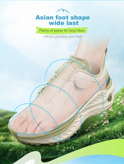 ONEMIX Outdoor Running Sneakers Men Elastic Trail Shoes Lightweight Breathable Women Sneakers Couple Casual waterproff Shoes