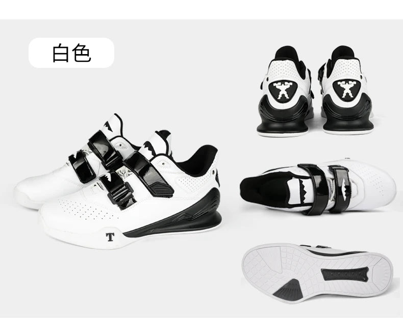 Professionelle Gewichtheberschuhe, bequeme Indoor-Squat-Trainingsschuhe, langlebige, rutschfeste Gewichtheber- und Kreuzheben-Sportschuhe